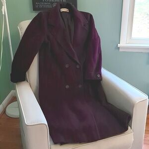 Vintage 1960s 100% Wool Coat by John Meyer of Norwich